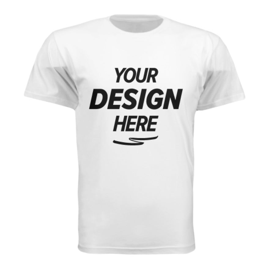 1 Color Print Short Sleeve T-shirts
