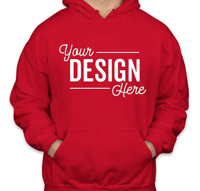 4 Color Print Pullover Hoodie