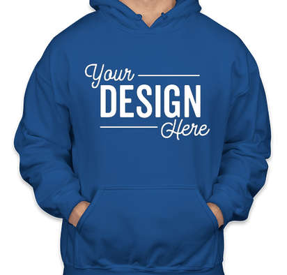 3 Color Print Pullover Hoodie