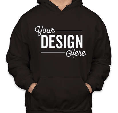 2 Color Print Pullover Hoodie